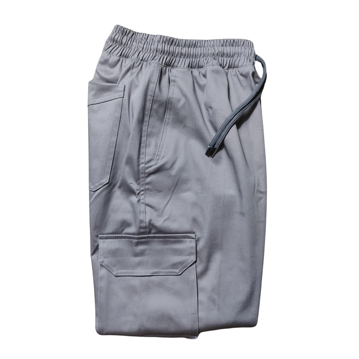 Light Gray Cargo Pants Uncuffed ktlyst.ph