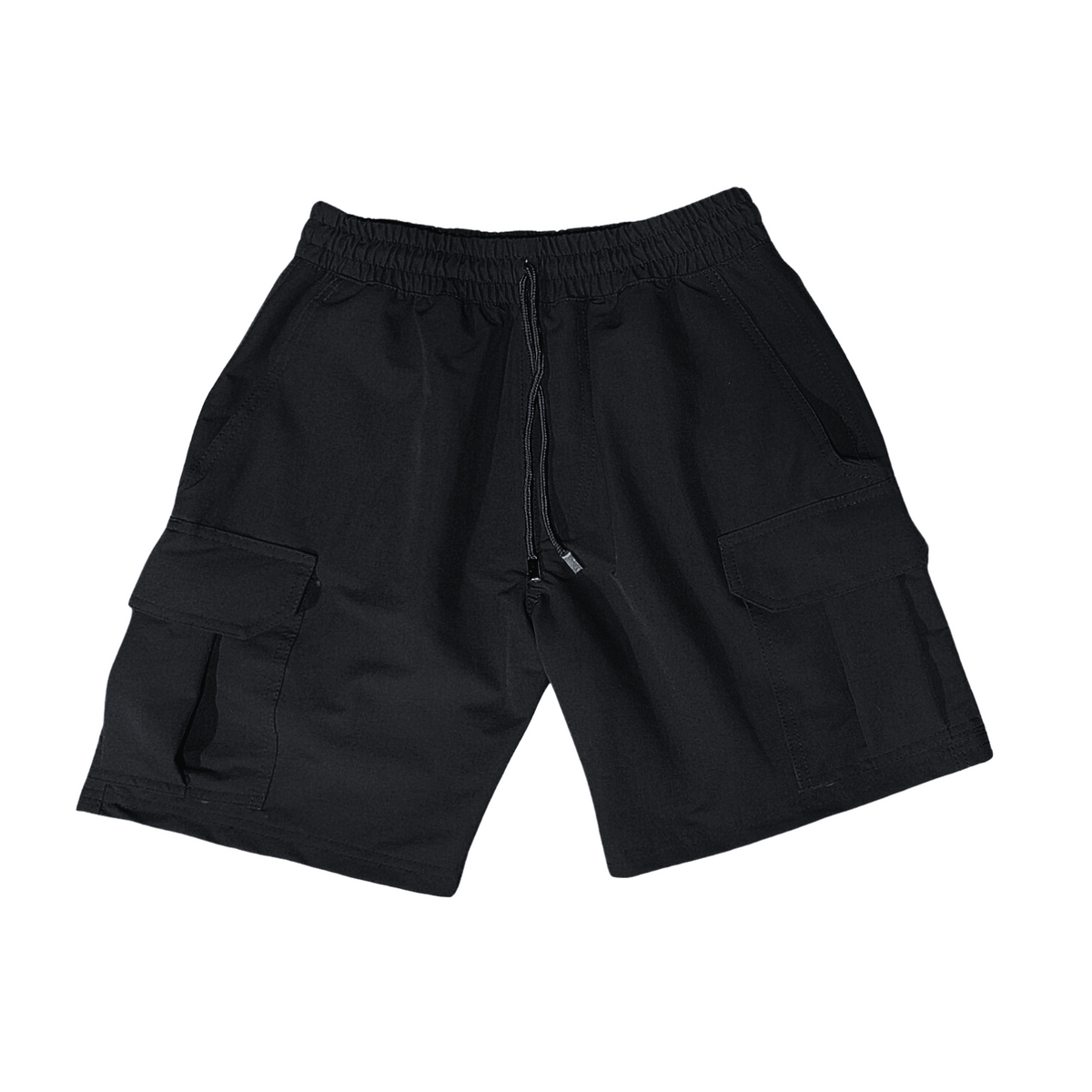 Black Cargo Shorts