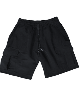 Black Cargo Shorts