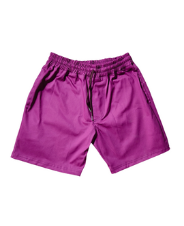 Magenta Tailored Shorts
