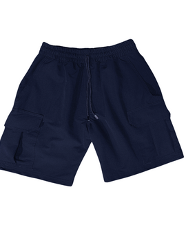 Navy Blue Cargo Shorts