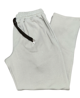 Cream Spanribs Straight Pants