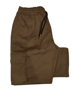 Brown Cargo Pants Uncuffed