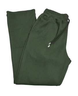 Fatigue Ribbed Cotton Straight Pants