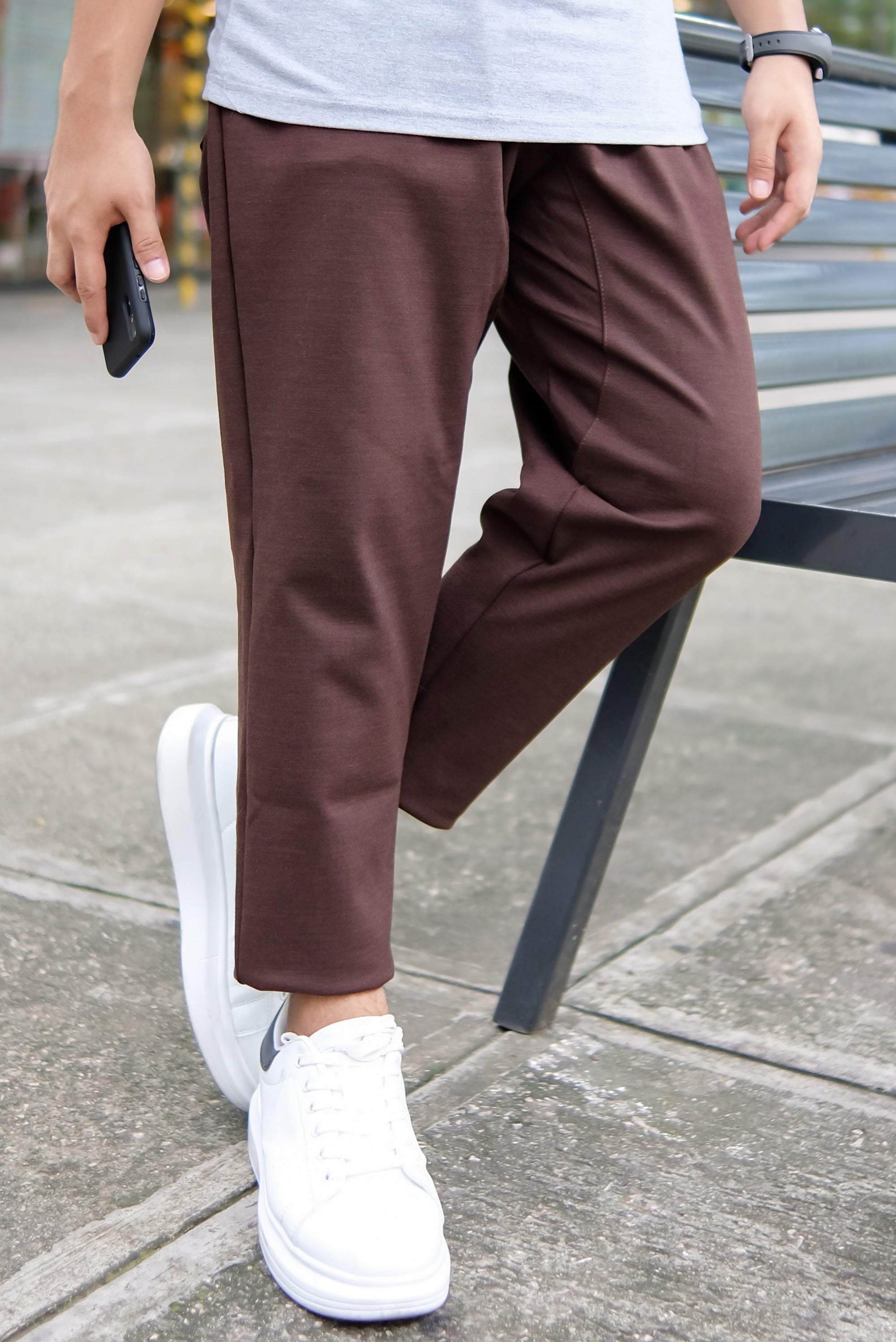 Patrik Franksson on Twitter Really starting to love the EZY Ankle Pants  from uniqlophofficial So many different choices and colors  Paired  these beige ones with a white DesignT for todays ootd 