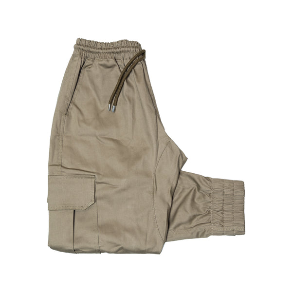 LALAFOX CAMO POCKET PANTS KHAKI（leaves camo pants）